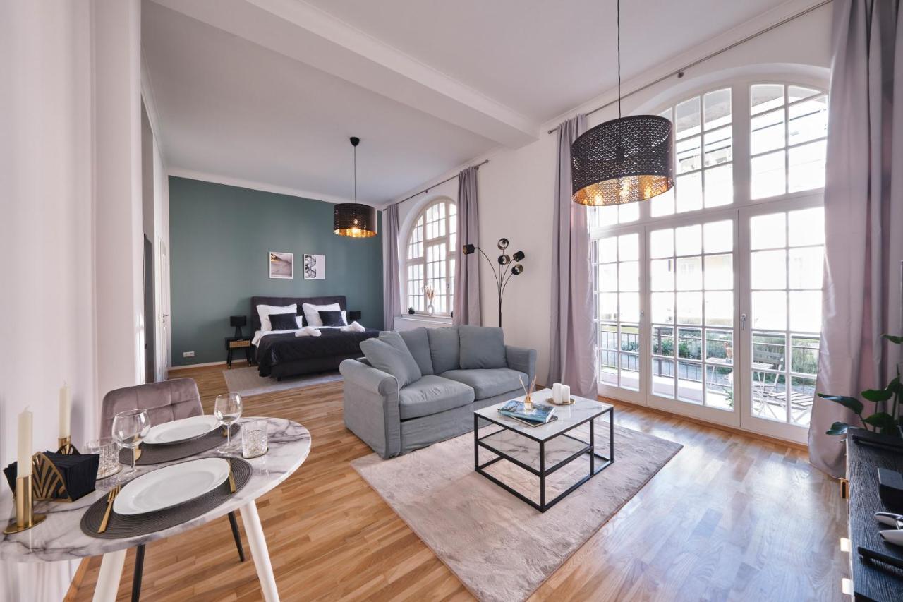 Historisches Deluxe Apartment Im Marianum Нойс Екстер'єр фото