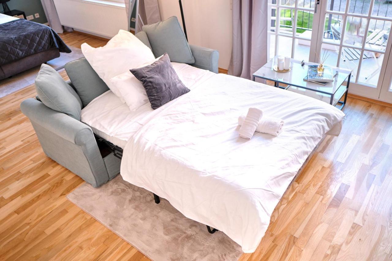 Historisches Deluxe Apartment Im Marianum Нойс Екстер'єр фото