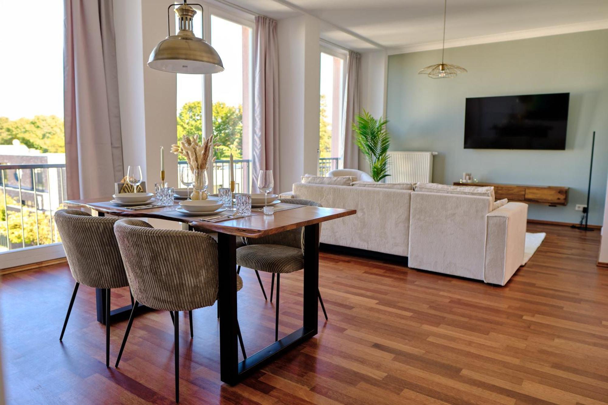 Historisches Deluxe Apartment Im Marianum Нойс Екстер'єр фото